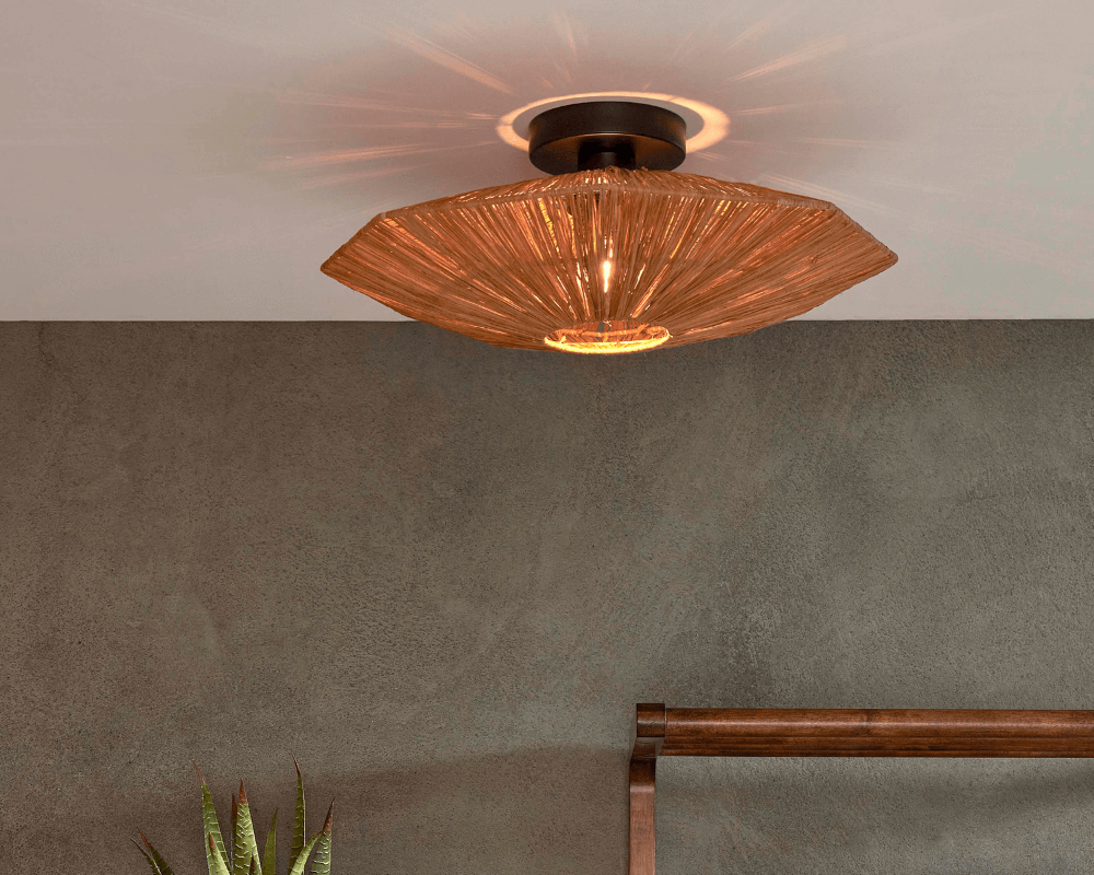 panama ceiling lamp brown small good and mojo