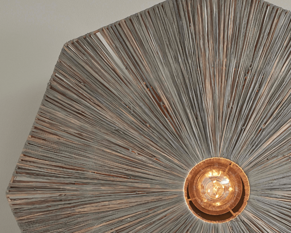 panama ceiling lamp grey large good and mojo close up