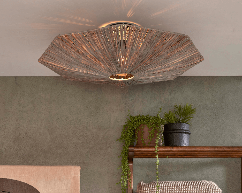 panama ceiling lamp grey large good and mojo