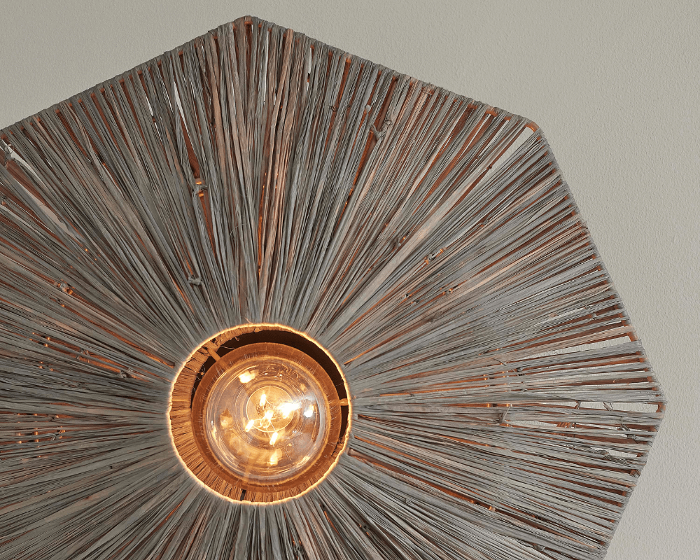 panama ceiling lamp grey small good and mojo close up