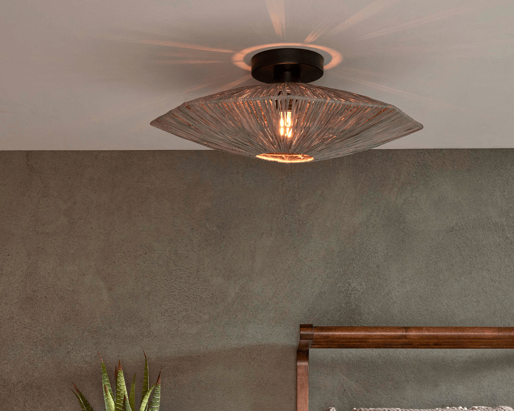 panama ceiling lamp grey small good and mojo