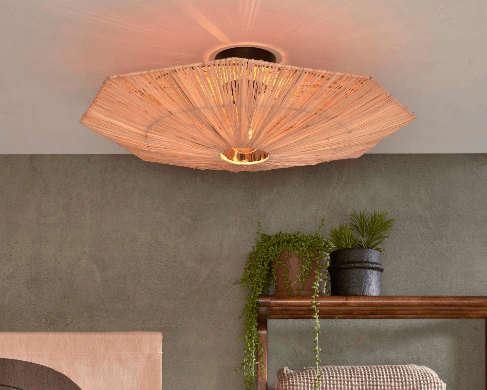 panama ceiling lamp natural large good and mojo