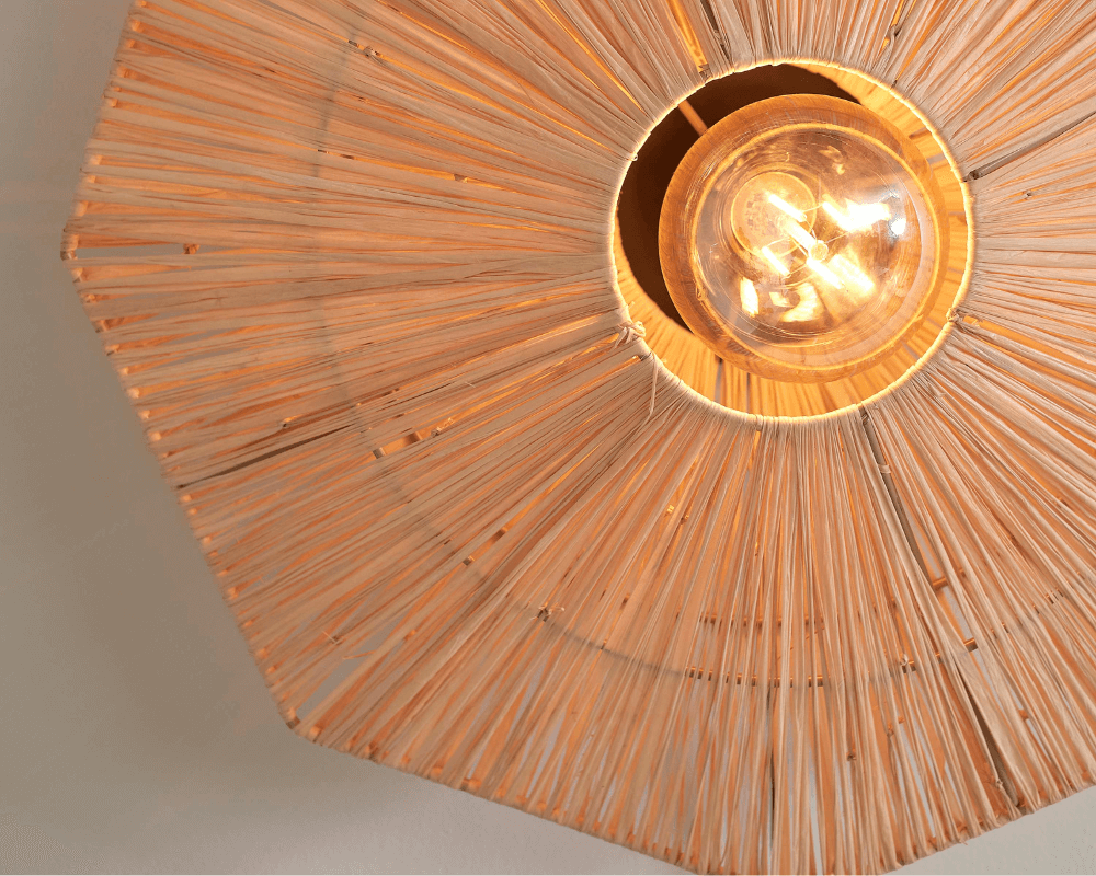 panama ceiling lamp natural small good and mojo close up