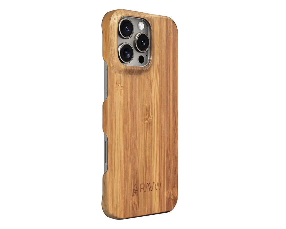 rauw bamboo iphone case slim wooden amsterdam design sustainable 1