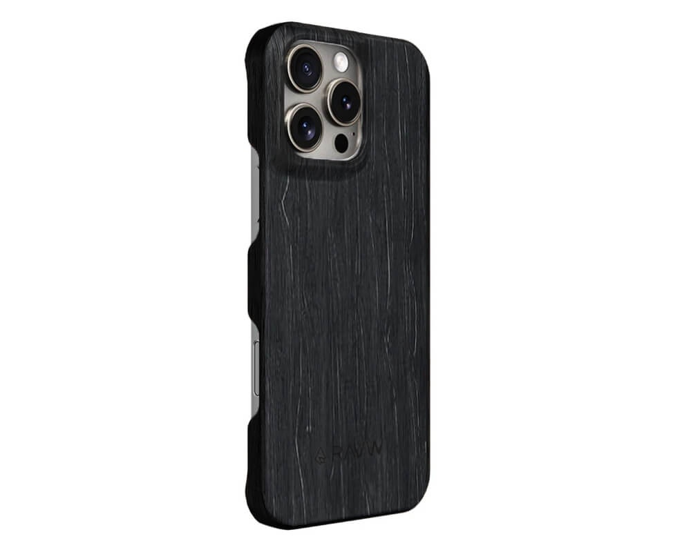 rauw ebony iphone case slim wooden amsterdam design sustainable 1