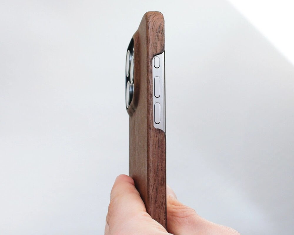 rauw walnut iphone case slim wooden amsterdam design sustainable 4