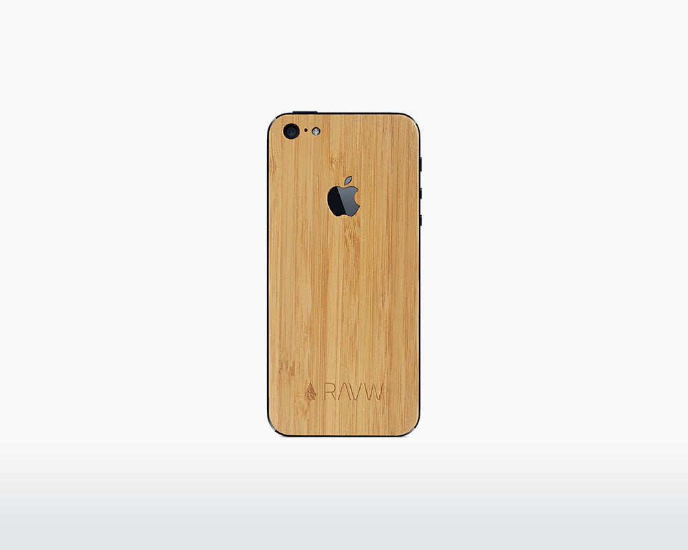 rauw wooden iphone 5 cover bamboo front on webshop wooden amsterdam.jpg