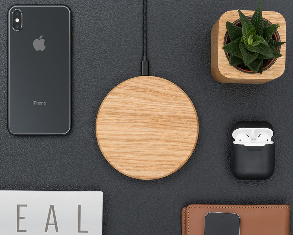 slim wireless charger oakywood oak wood stainless steel gadget charging device qi innovative on webshop wooden amsterdam.jpg.jpg