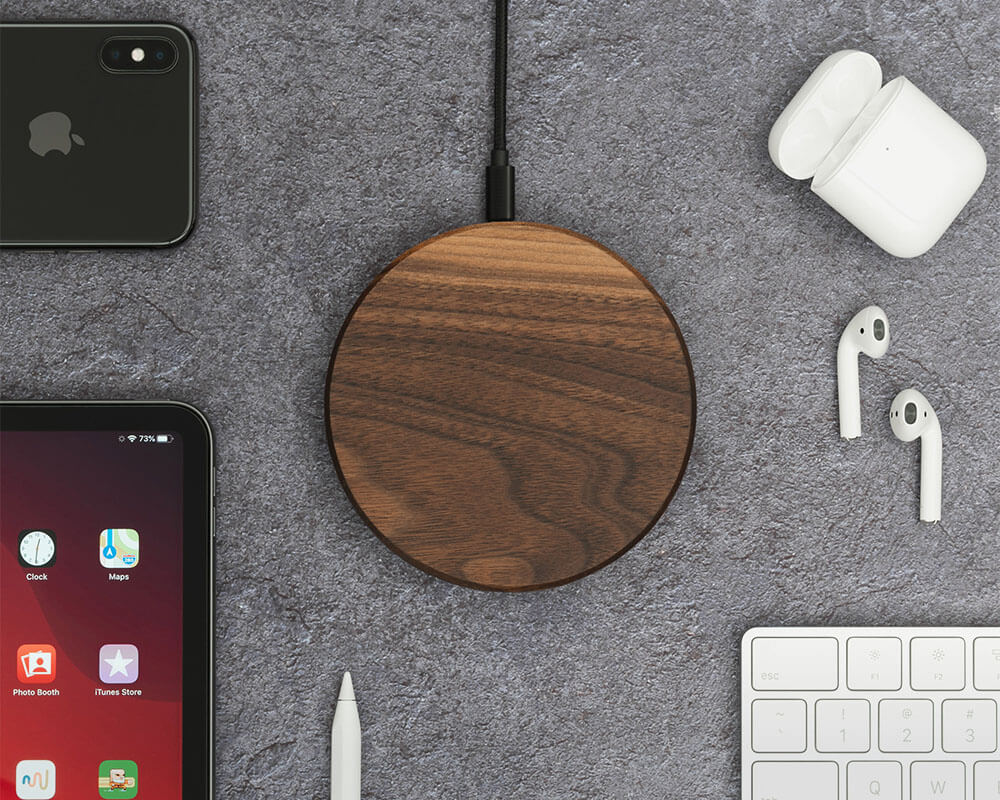 slim wireless charger oakywood walnut steel gadgets accessories charging devices qi on webshop wooden amsterdam.jpg.jpg