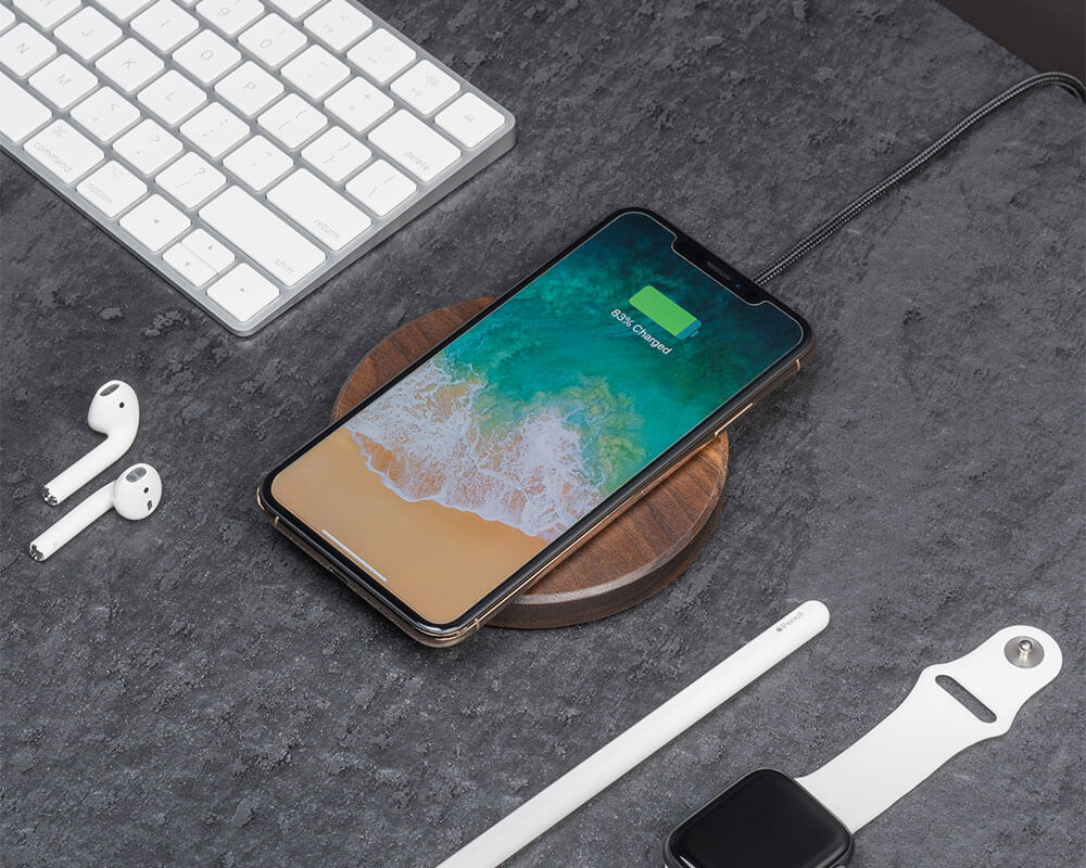 slim wireless charger oakywood walnut wood steel natural gadget stylish charging devices on webshop wooden amsterdam.jpg.jpg