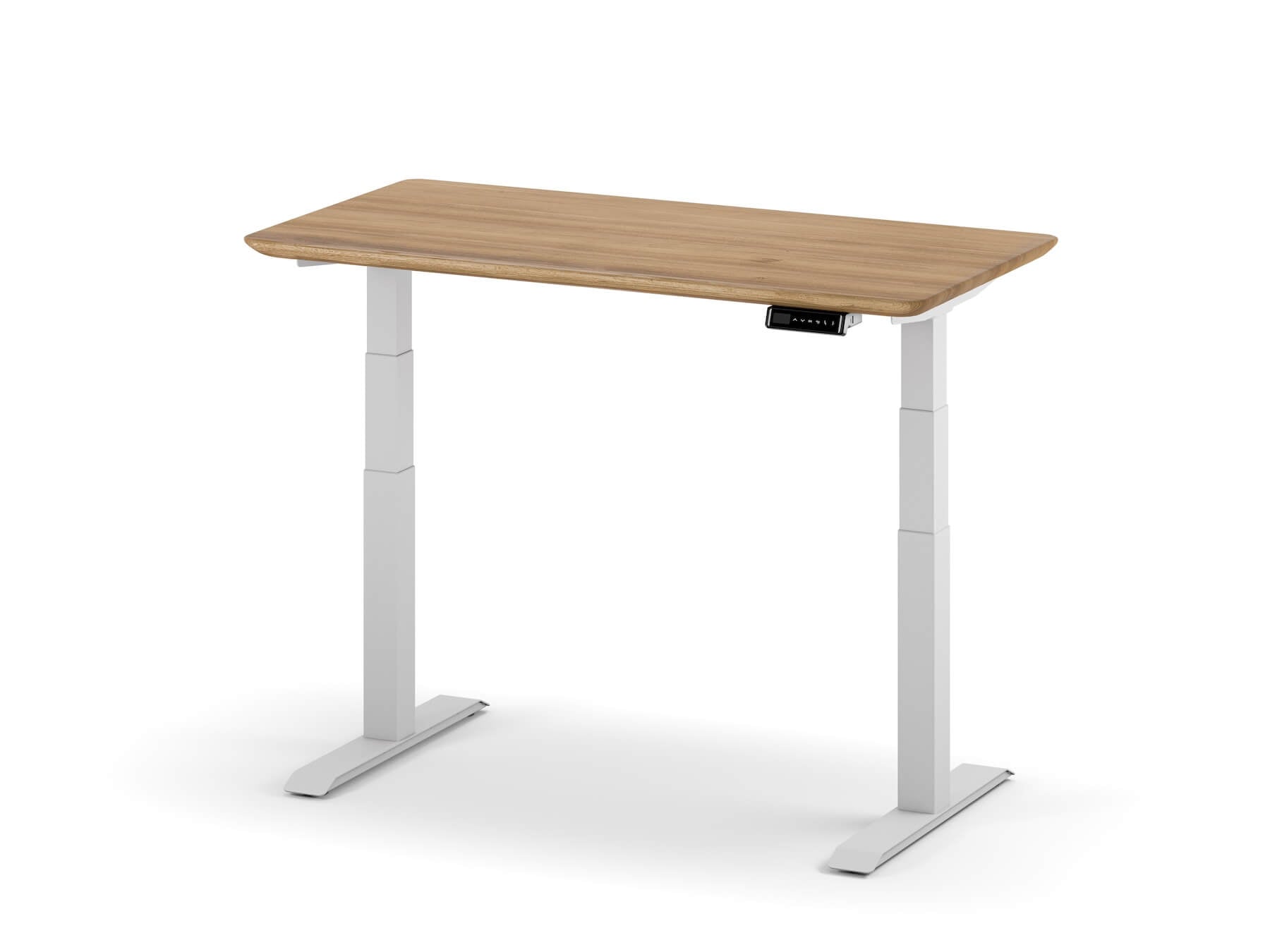 standing desk solid oak