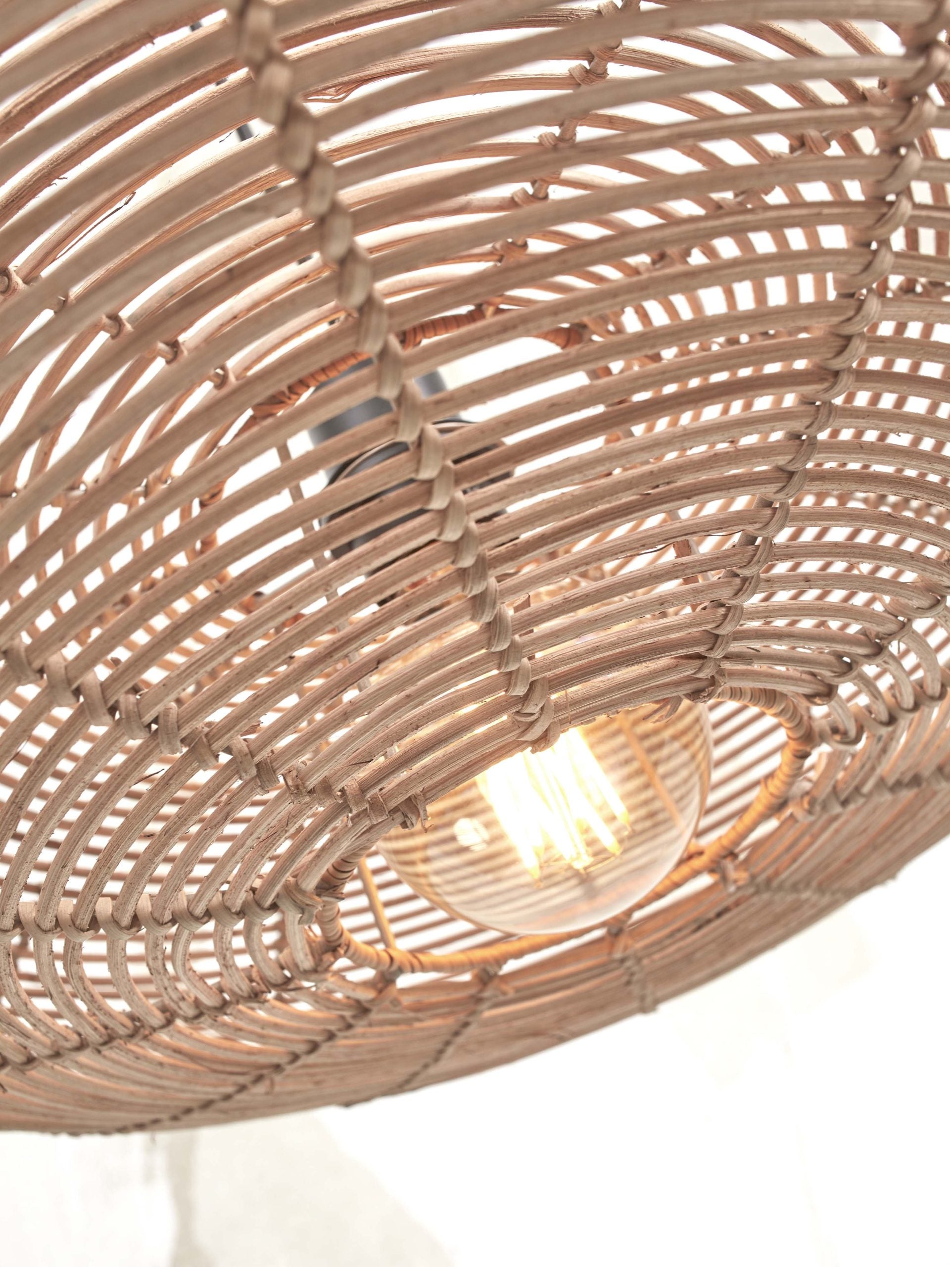 Hanglamp - TANAMI - Rotan - Schijf