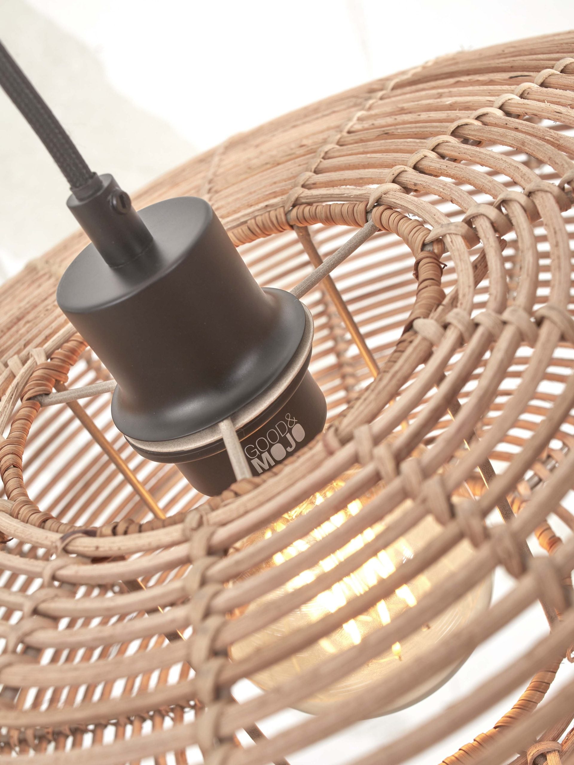 Hanglamp - TANAMI - Rotan - Schijf