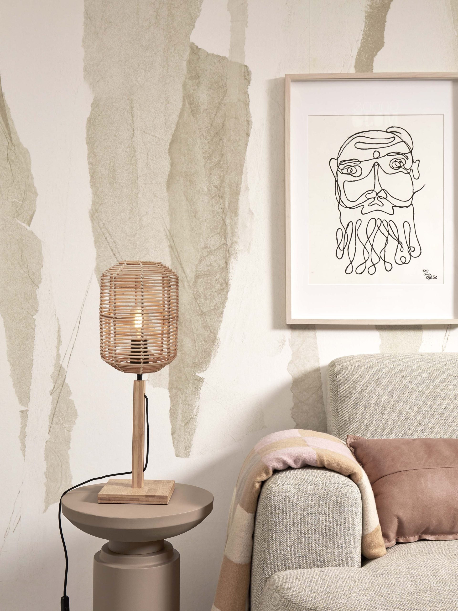 Table Lamp - TANAMI - Bamboo