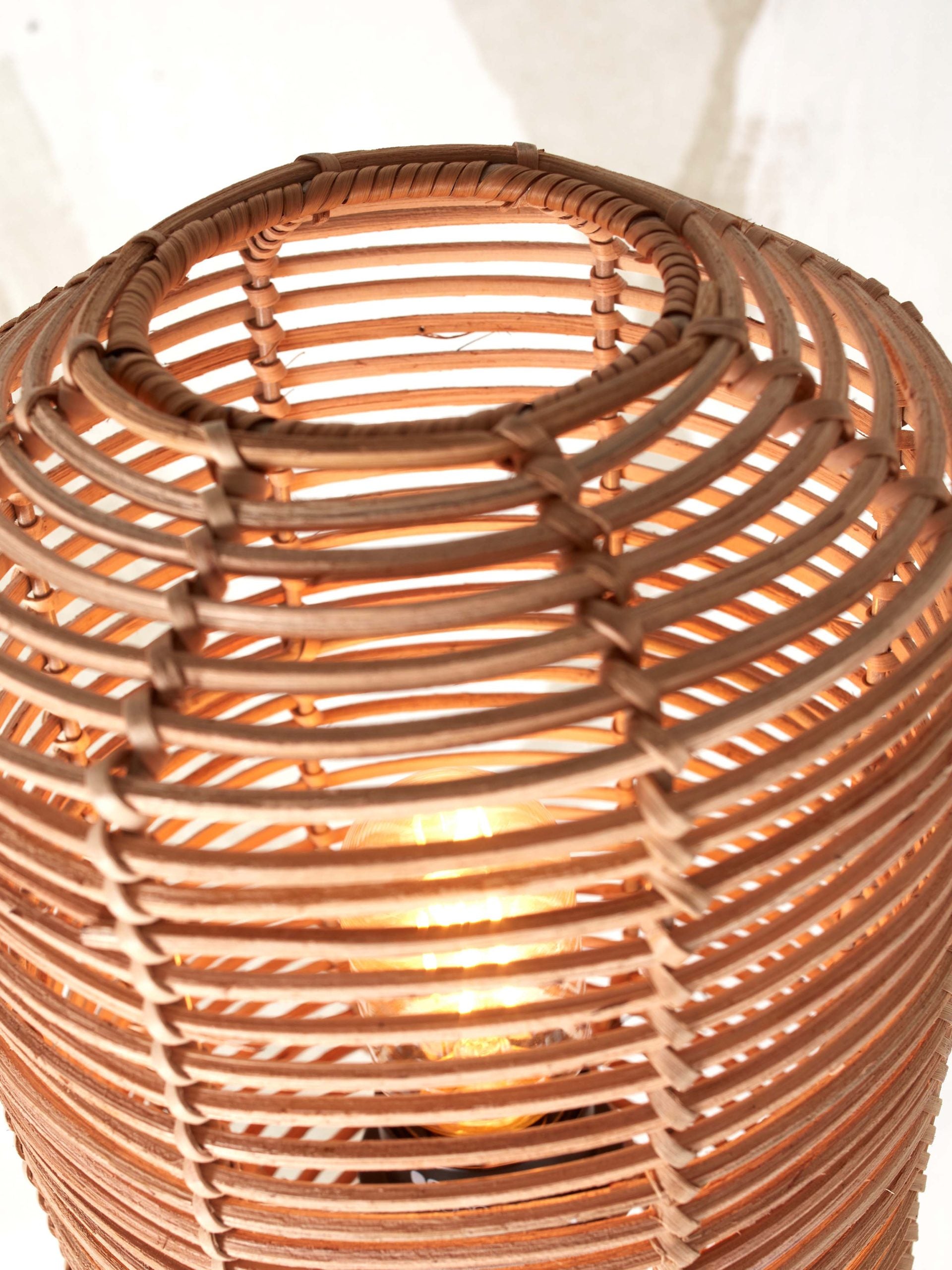 Wall Lamp - TANAMI - Rattan - Tube