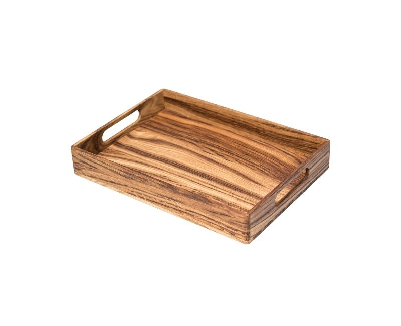 tray oak small