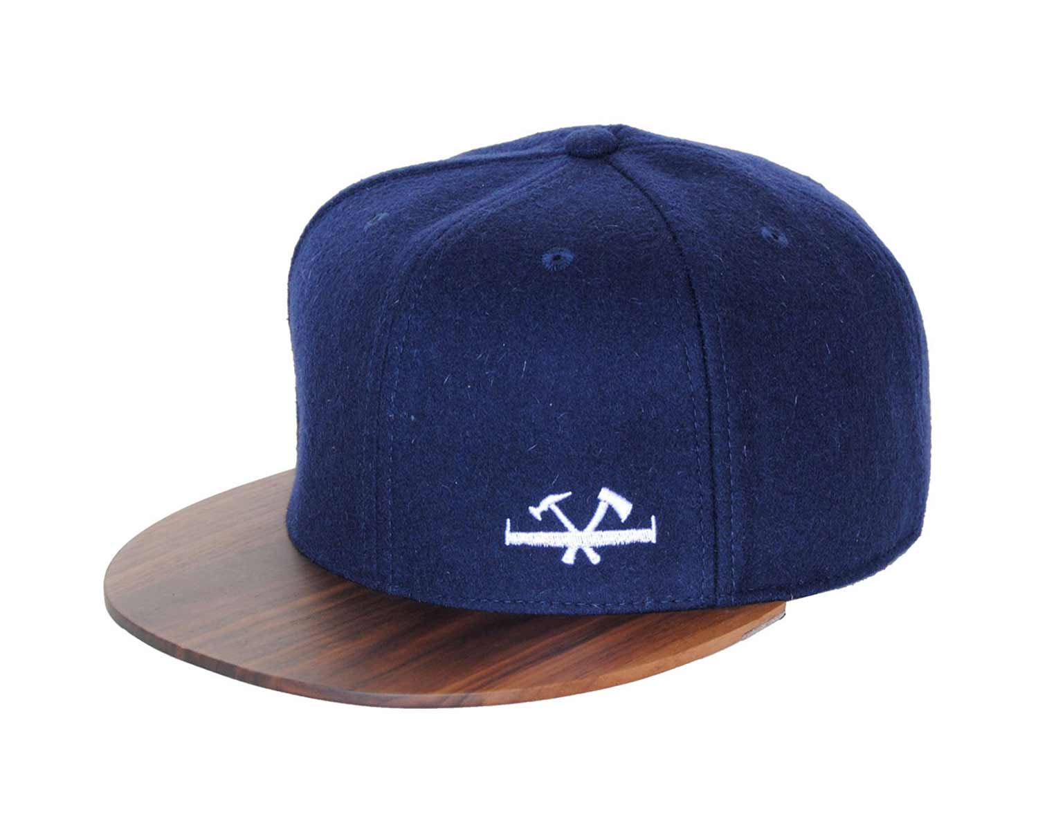 two o glueim walnut brim front