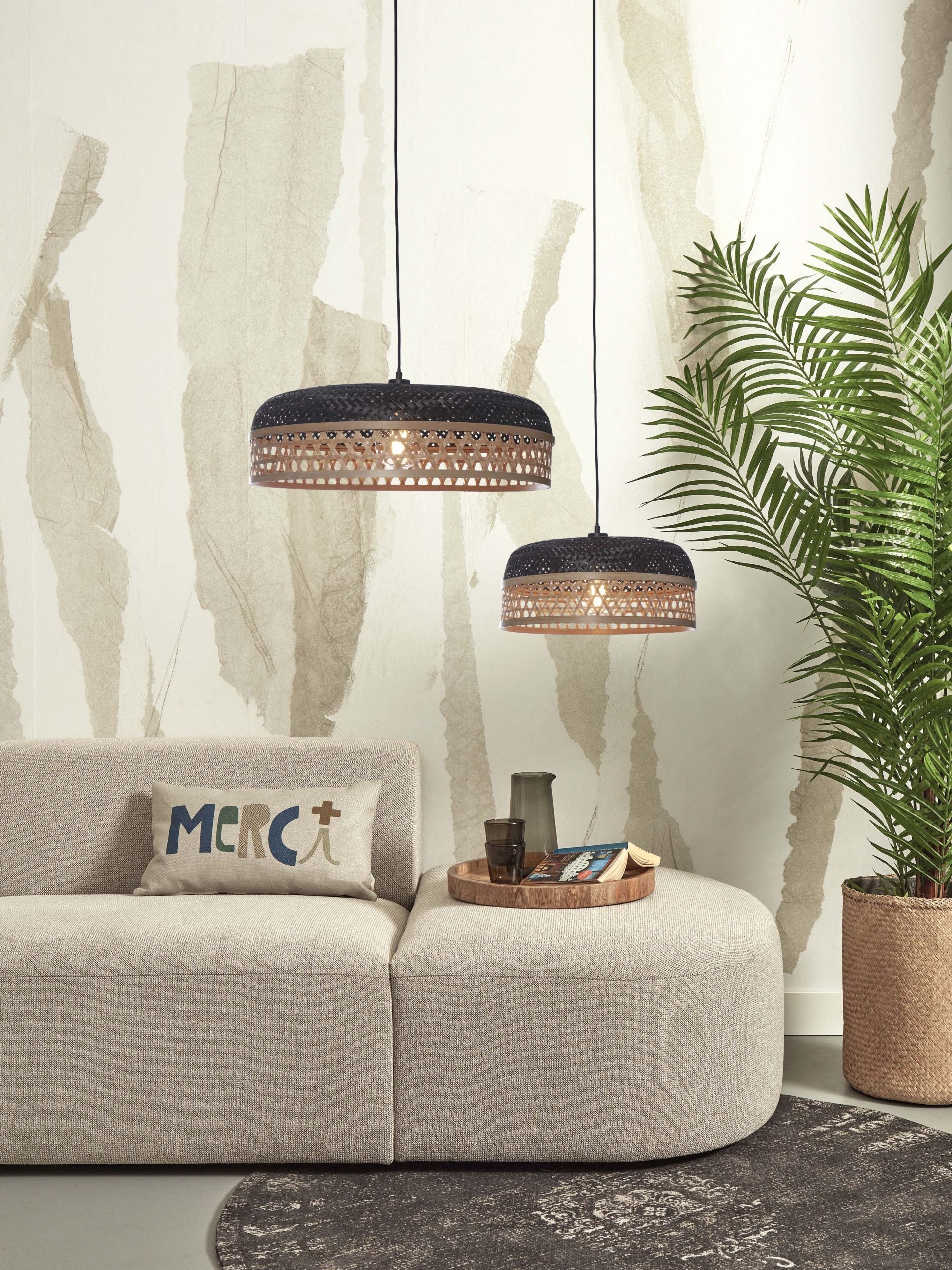 Hanging Lamp - UBUD - Single Shade - Set of 2
