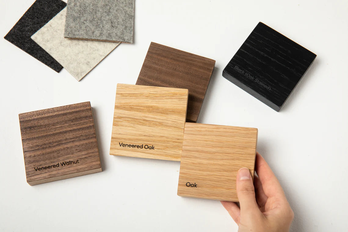 wood and felttypes samples kit