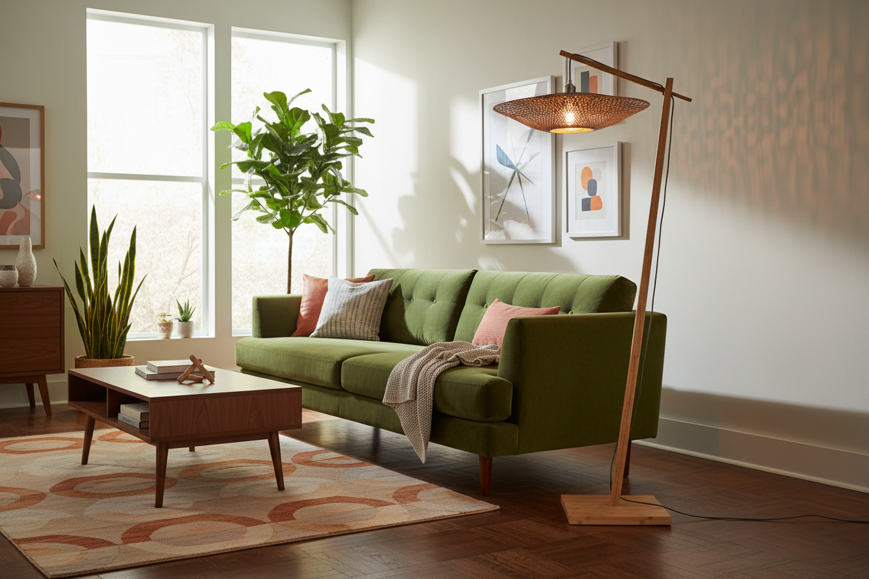 Floor Lamp - KALIMANTAN - Bamboo