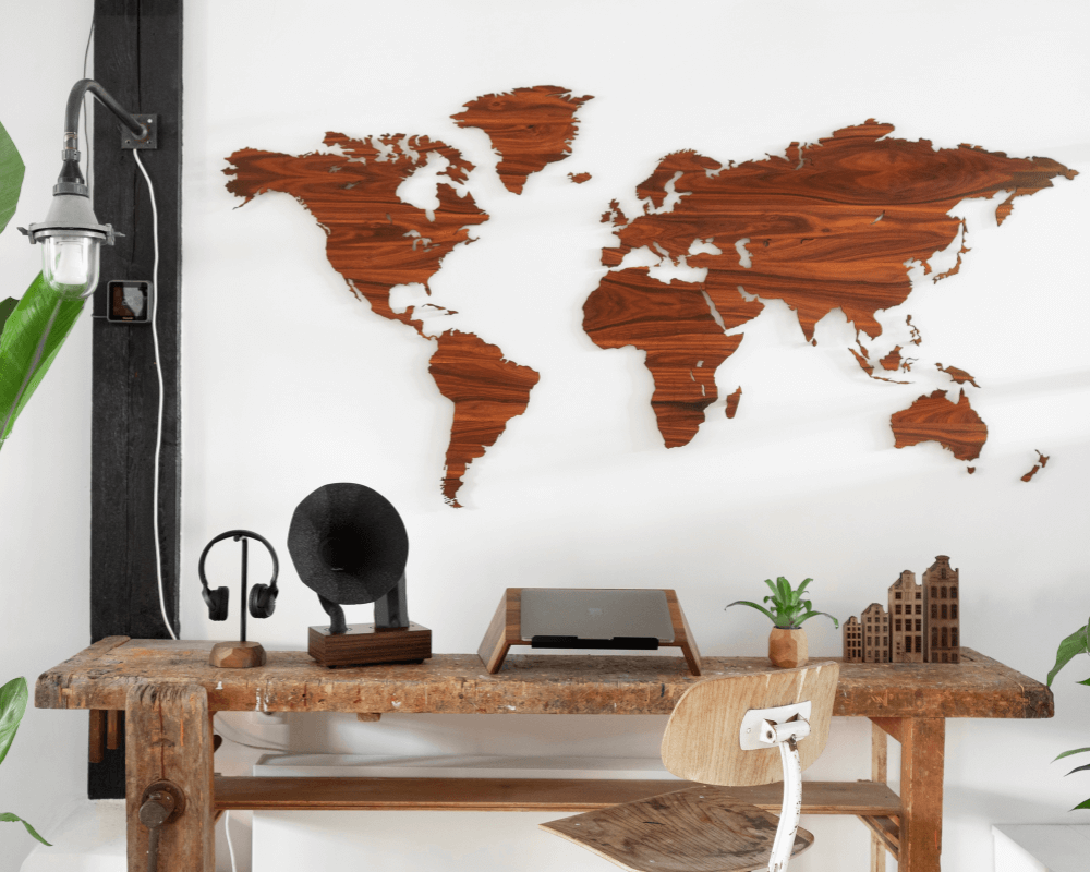 wooden amsterdam world map shoot jellina detmar acoustibox oakywood headphone stand walnut and canal houses