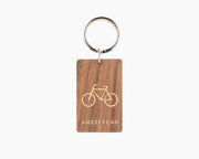 Wooden Keychain – Amsterdam Icons