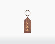 wooden keychain amsterdam stepped gable canal house walnut maple wood on webshop wooden amsterdam.jpg.jpg