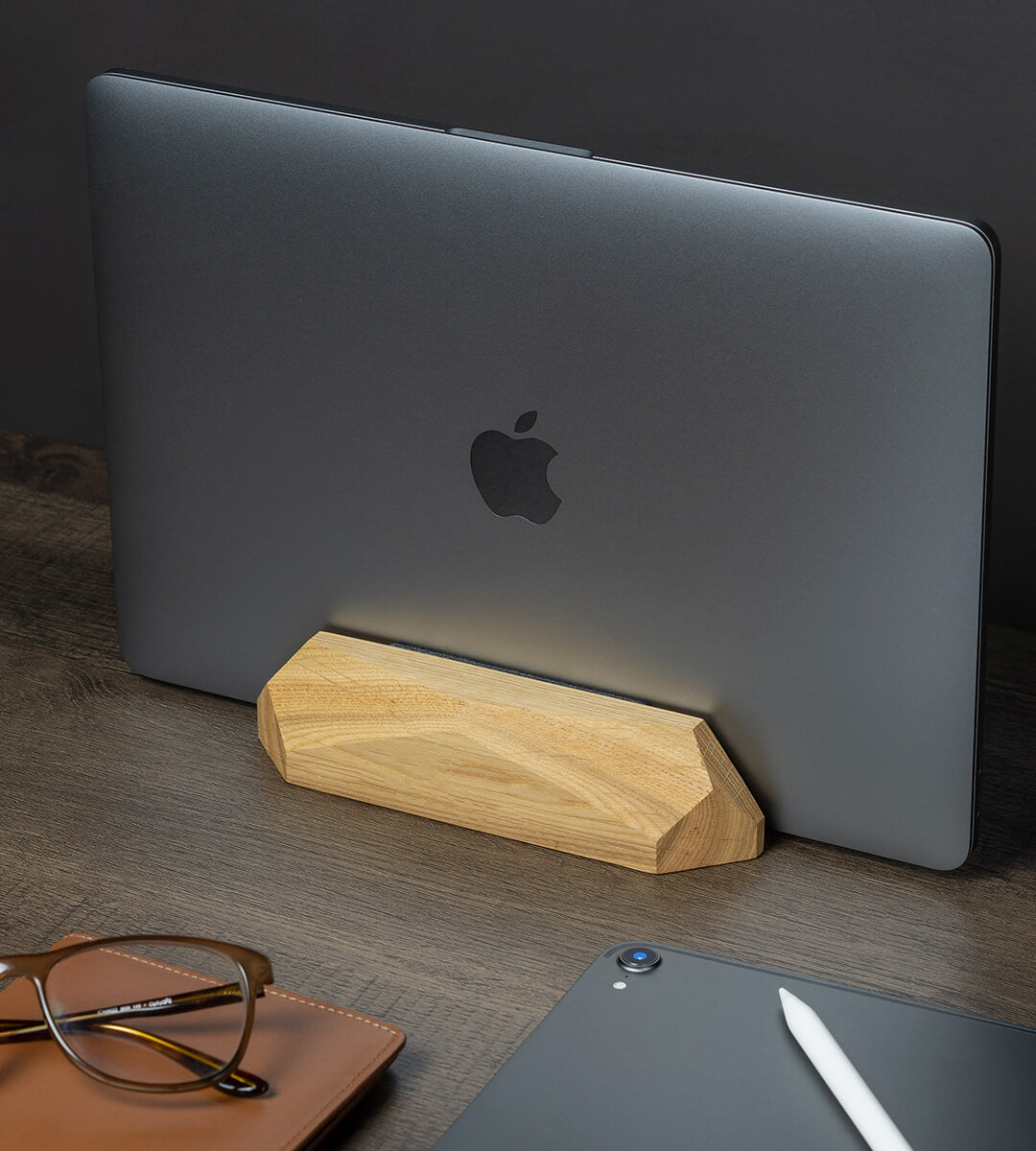 wooden laptop dock oakywood oak 5
