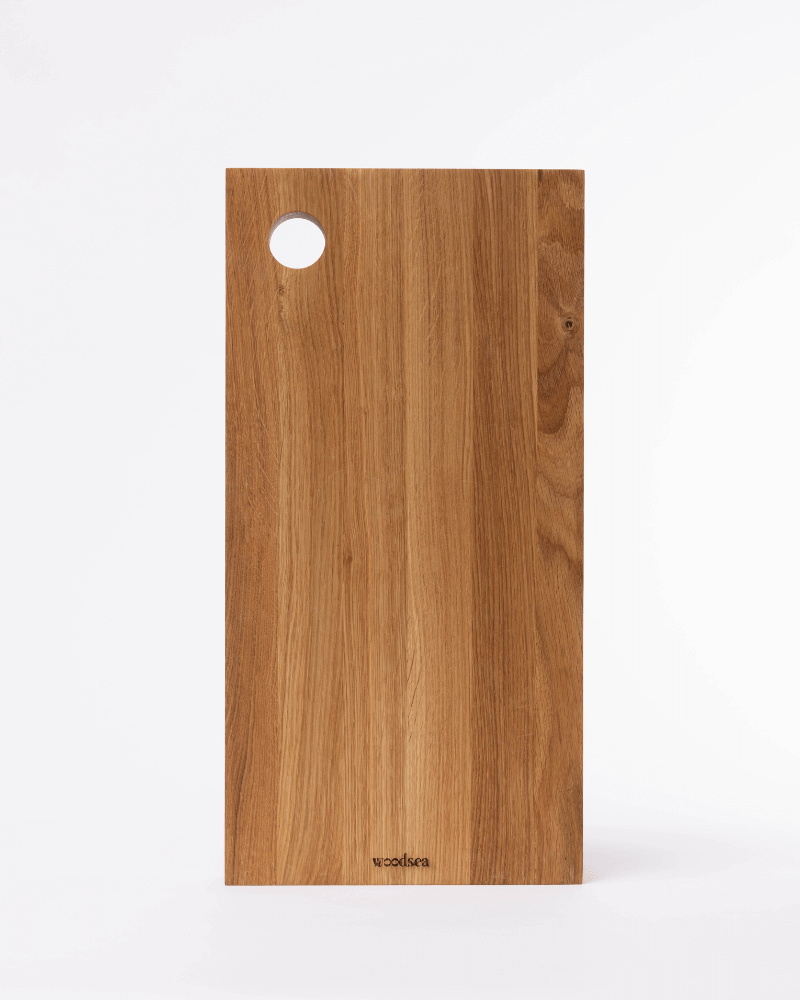 woodsea cutting board block oak large 50 25 4 5 cm