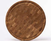 woodsea cutting board woodstone round oak 42 3 5 cm