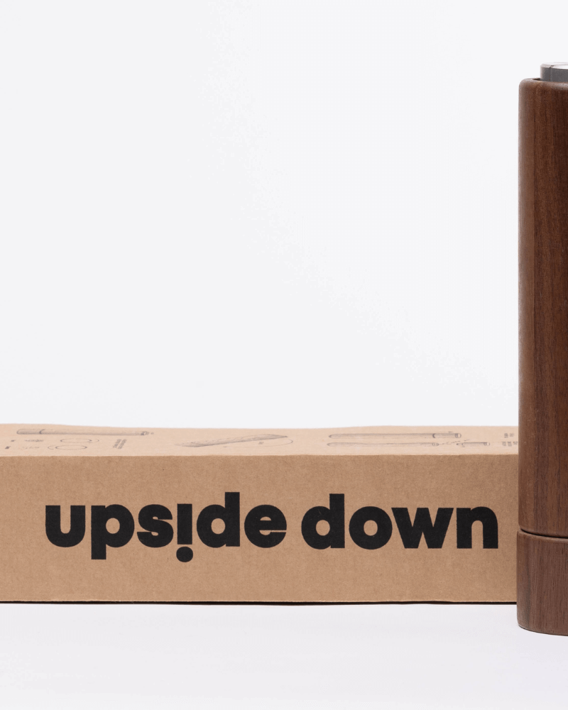 woodsea salt and pepper upside down walnut packaging