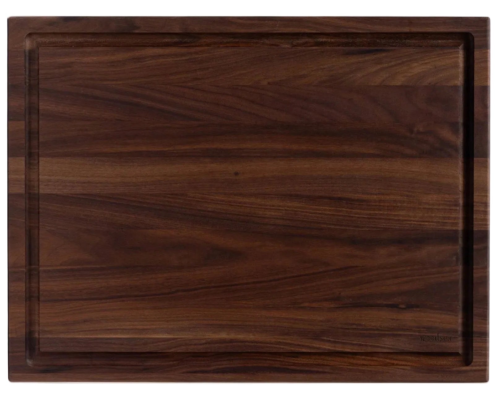 Classic Butcher Board with Groove - Walnut