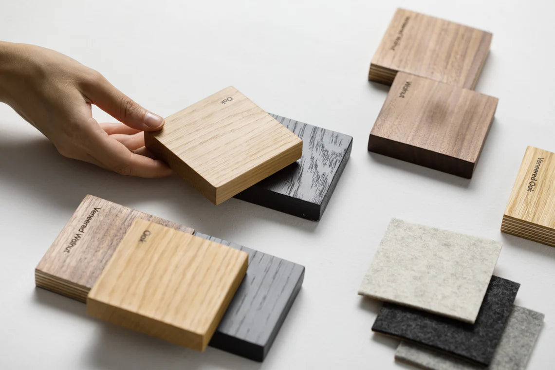 wood and felttypes samples kit