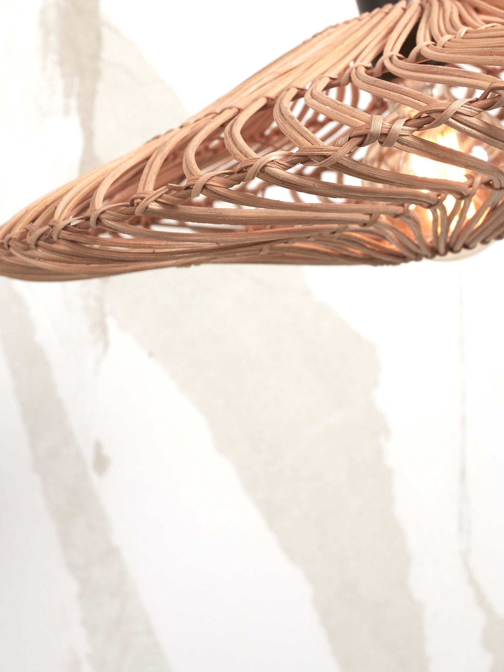 Ceiling Lamp - ZANZIBAR - Rattan / Flat