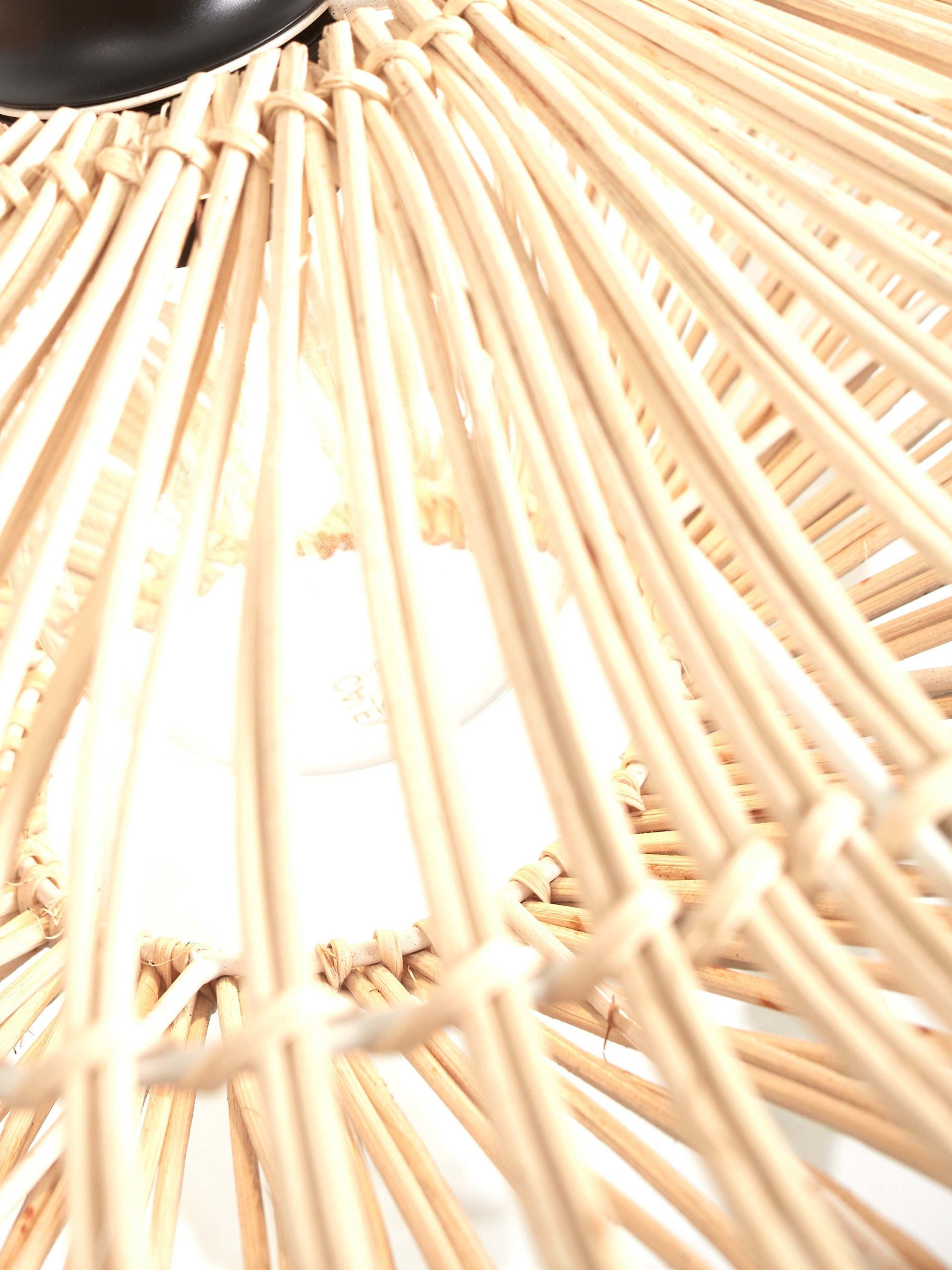 Ceiling Lamp - ZANZIBAR - Rattan / Flat
