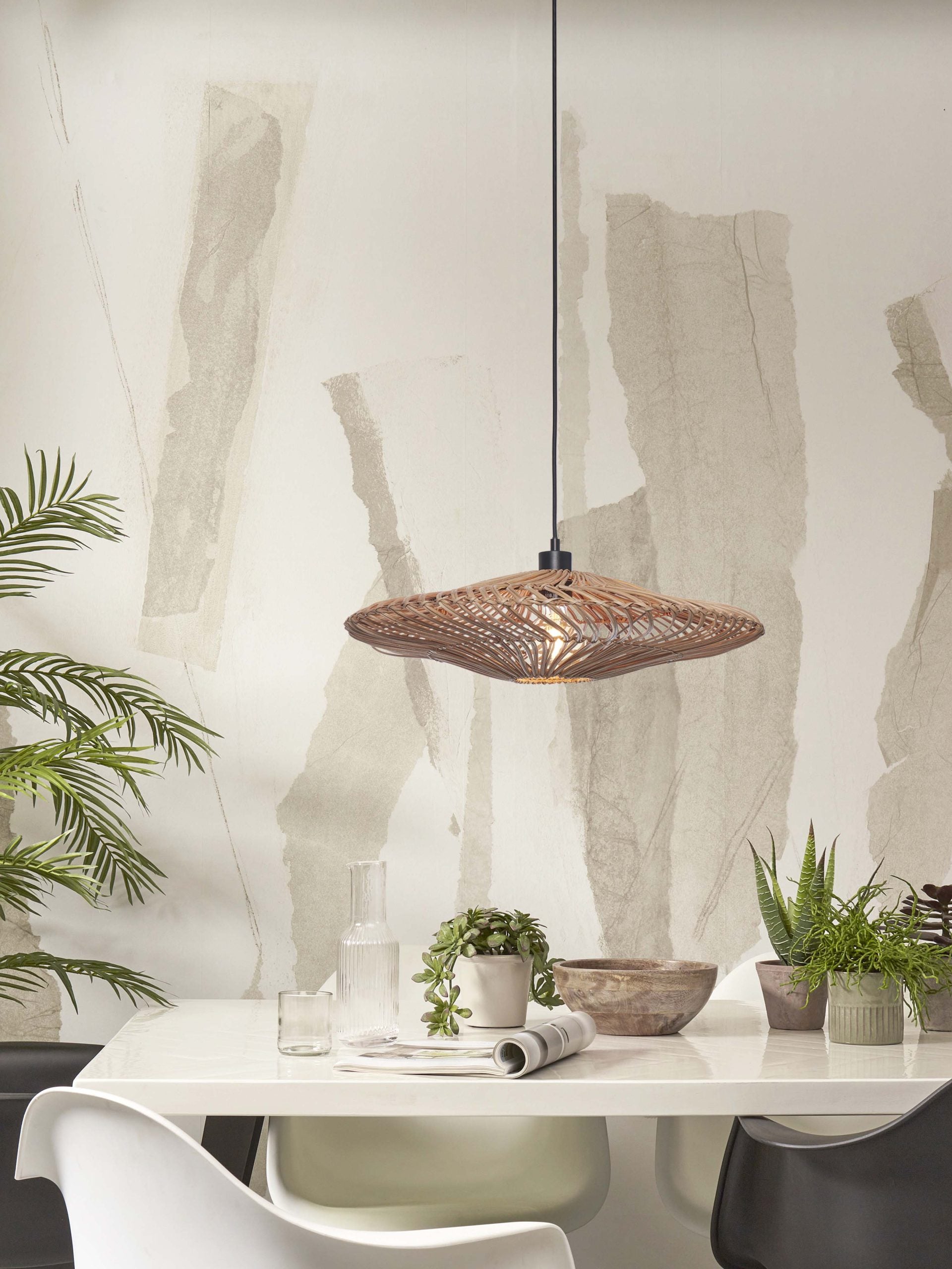 Hanging Lamp - ZANZIBAR - Rattan / Flat