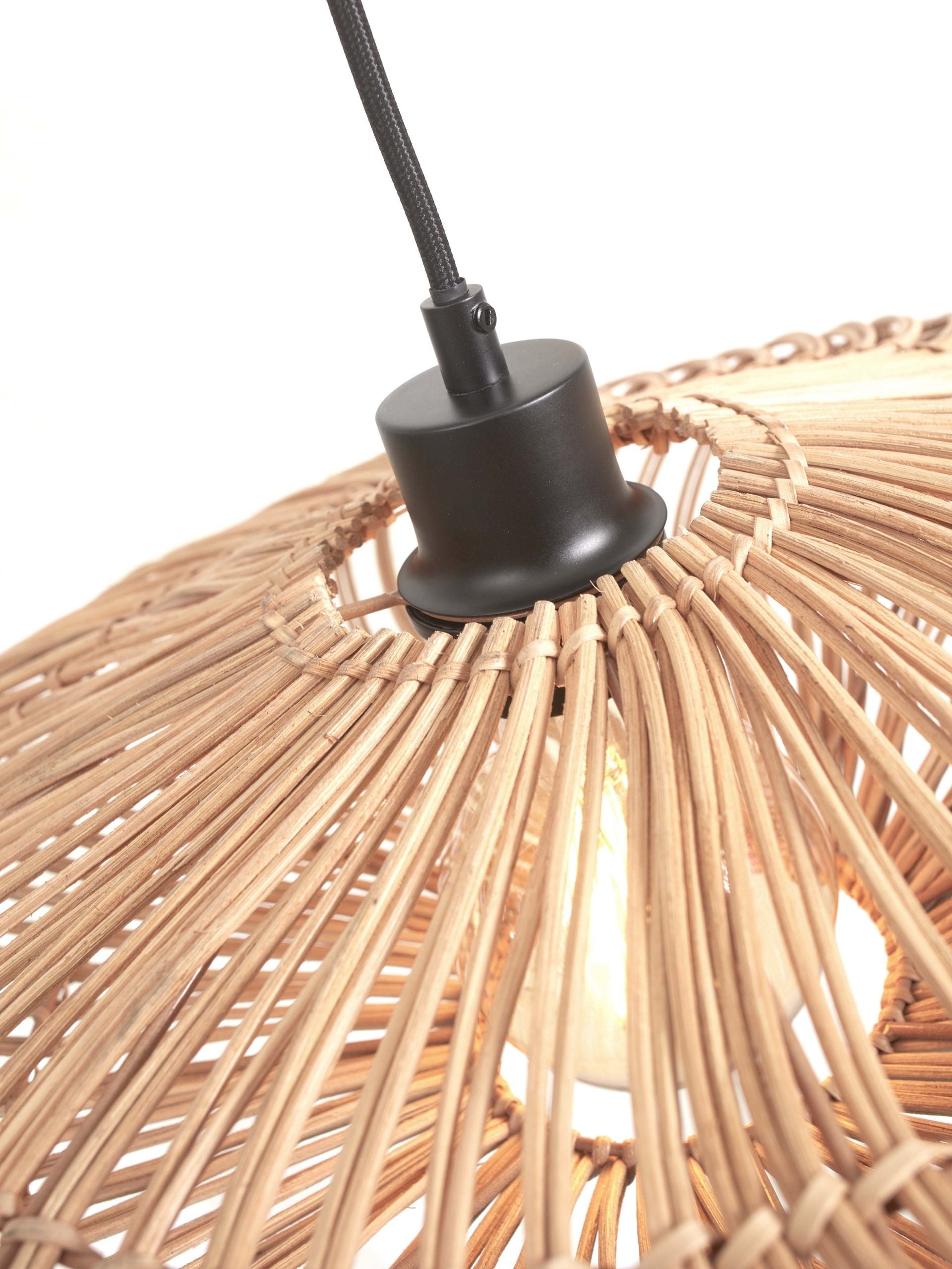 Hanging Lamp - ZANZIBAR - Rattan / Flat