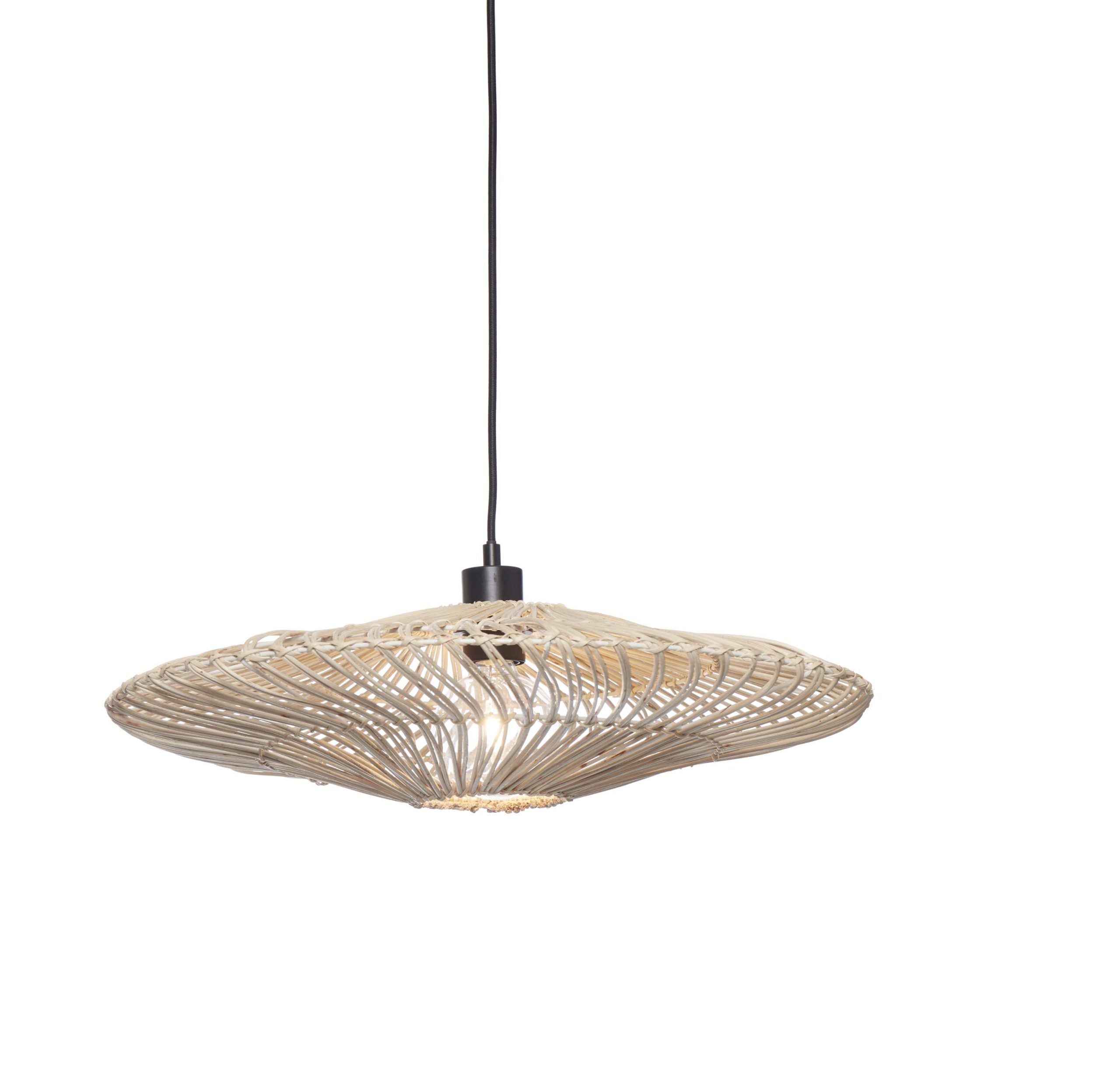 Hanging Lamp - ZANZIBAR - Rattan / Flat