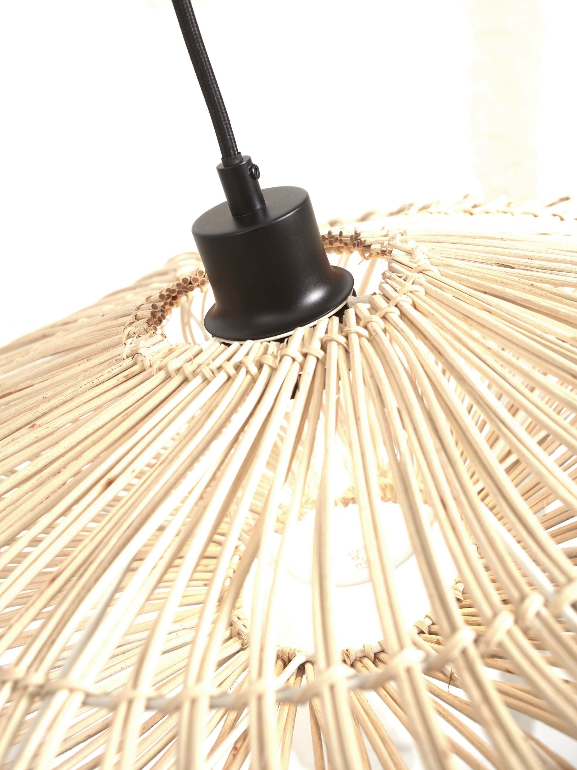 Hanging Lamp - ZANZIBAR - Rattan / Flat